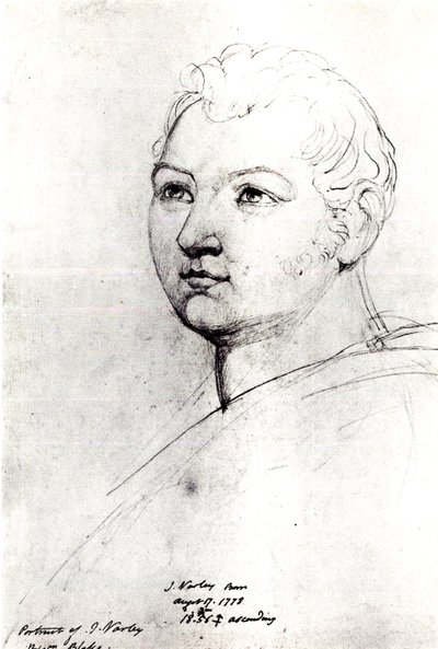 Porträt von John Varley von William Blake